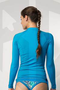 เสื้อรัดกล้ามเนื้อแขนสั้นป้องกันแบคทีเรียแบบเป็นมิตรกับสิ่งแวดล้อมสำหรับผู้หญิงรุ่นใหม่ปี 2025 บริการรับผลิตตามแบบ OEM - Product Image 3