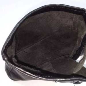 Latest Men's Woven Anti-Bacterial Anti-Slip Genuine Cow <b>Sheep</b> Leather Winter High Quality 100% Original Leather <b>Socks</b> - Product Image 6