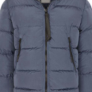 Vêtements d'extérieur Veste à bulles pour hommes Veste d'hiver à la mode Veste à manches longues de couleur unie Prix raisonnable - Product Image 4