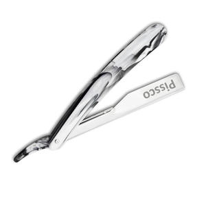 Navaja de Afeitar Recta de Acero Inoxidable, Navaja de Afeitar Plegable, Navajas de Afeitar Manuales para Barba - Product Image 3