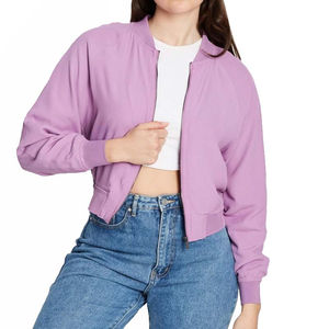 Blousons Bomber Femme 2026 les plus vendus – Coupe-Vent Respirant avec Logo Personnalisé, Grandes Tailles, Service OEM, Réversible Brut - Product Image 2