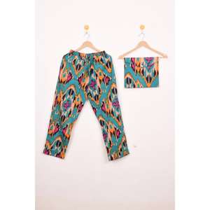 Conjunto de Pijama de Algodón Nuevo de Súper Calidad con Estampado Floral, Ropa de Dormir para Mujer, Conjuntos de Ropa de Dormir Cómodos para Mujer - Product Image 2