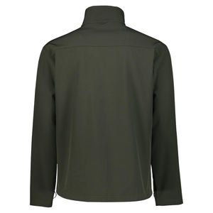 Chaqueta Softshell de hombre con logotipo personalizado, ropa exterior de alta calidad, impermeable, cortavientos, chaqueta Softshell de poliéster transpirable - Product Image 6