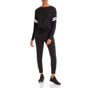 Nouvel arrivage de survêtements légers pour femmes en bas quantité minimale de commande Meilleur vendeur Sweats à capuche pour femmes Pantalons Combinaisons de survêtement imprimées - Product Image 1