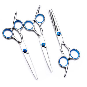 Steel Black Barber Shears Black <b>Hair</b> <b>Cutting</b> <b>Scissors</b> Black Titanium Shears Haircut <b>Scissors</b> - Product Image 6