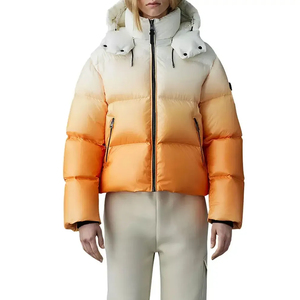 Chaqueta acolchada personalizada sostenible para mujer, venta al por mayor, uso en exteriores, soporte de poliéster, venta al por mayor, chaqueta acolchada para mujer - Product Image 1