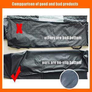 Extensor de Asiento Trasero para Perros Cubierta Impermeable de Asiento Trasero Material de Cuero Mejorado con Ventana de Malla Cubierta de Asiento Trasero para Mascotas - Product Image 3