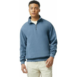2025 nouveauté hommes décontracté quart-Zip pull sweat pour automne hiver impression numérique personnalisée - Product Image 1