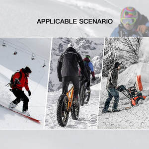 Guantes de esquí de cuero cómodos de alta calidad para invierno Venta al por mayor Guantes de esquí para uso en exteriores - Product Image 4