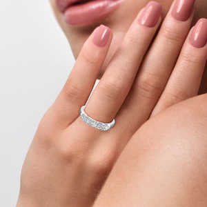 Bague pour femme en or 14 carats avec diamant solitaire cultivé en laboratoire - Product Image 5