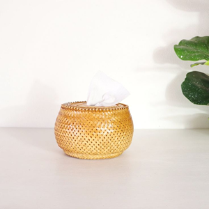 Écologique Lavihexco LVB-02564 moderne bambou boîte à mouchoirs couverture Table support supérieur vente chaude Viet Nam - Product Image 3