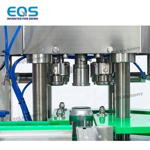 ماكينة ملء وتعليب البيرة، خط إنتاج وصنع علب صفيح الألومنيوم بيري حجم صغير 330 مل 300BPH بسعر المصنع - Product Image 6