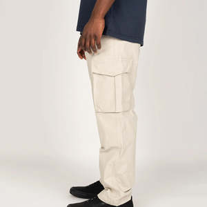 กางเกงคาร์โก้ผู้ชายแบบลำลองป้องกันแบคทีเรียผ้าสแปนเด็กซ์/ ผ้าฝ้ายน้ำหนักเบาแห้งเร็วระบายอากาศได้ดีซักได้ - Product Image 3