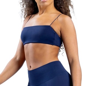 Nouveau soutien-gorge de sport sans couture en spandex à bretelles pour femme, élastique, respirant, rehaussement de la poitrine, sous-vêtement de sport de loisirs - Product Image 1
