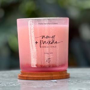 Ensemble Aromatique-Diffuseur avec Bâtons 200ml-Parfum Cerise et Noisette + Pot Beige Bougie Parfumée 200g-Cannelle et Pomme - Product Image 3