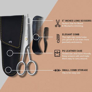 Tijeras de peluquero profesionales más vendidas, mango de cerámica de acero inoxidable japonés de alta calidad, corte de pelo de calidad de grado A + - Product Image 5