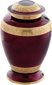 Urna Funeraria de Metal Grande, Moderna y Hecha a Mano para Cenizas Humanas Adultas, Capacidad Personalizable, Urna Decorativa Conmemorativa para Entierro - Product Image 3