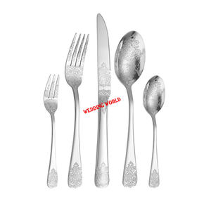 ช้อนส้อมเหล็กแบบใหม่เครื่องใช้บนโต๊ะอาหารทำด้วยมือมีดโลหะสำหรับใช้บนโต๊ะอาหารและโต๊ะมีดโลหะดีไซน์ใหม่ - Product Image 4