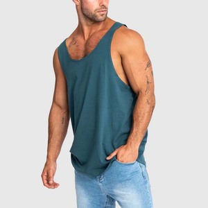 Top qualité entraînement Gym musculation Fitness sans manches Singlet vêtements pour hommes débardeurs avec personnaliser Style et Logo Design - Product Image 3