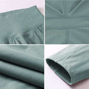 Mallas blancas de malla para mujer, pantalones de Yoga para gimnasio, venta al por mayor - Product Image 6