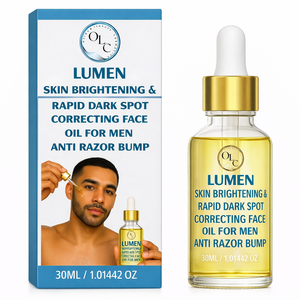 Aceite Facial Corrector de Manchas Oscuras Lumen Rapid para Hombres - Anti-Irritación por Afeitado, Promueve la Luminosidad, Hidratación y una Piel Suave y Uniforme 30ml - Product Image 5