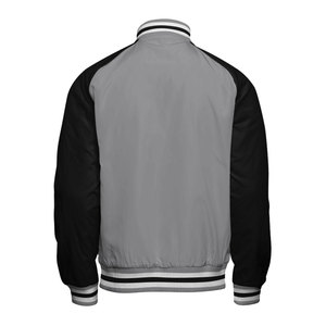 Vestes universitaires pour hommes de haute qualité, chaudes pour l'hiver, col montant, logo sur le devant, antibactériennes, respirantes, couleurs et tailles personnalisables - Product Image 3