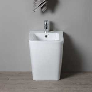 Bidet en céramique Riga à poser au sol, design mural pour articles de bain et toilettes - Product Image 2