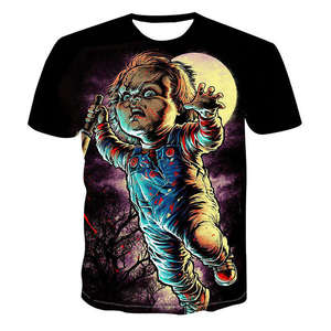 Camisetas de Hombre de Alta Calidad, Cuello Redondo, Manga Corta, Secado Rápido, Tejido Grueso, Estampado por Sublimación, Corte Regular Informal - Product Image 2