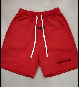 Pantalones Cortos de Algodón para Hombre, 240 GSM, 100% Algodón, Gruesos, Casuales, de Punto, Holgados, para Uso Diario - Product Image 4