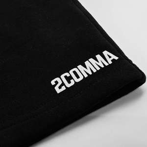 Short de sport High Street pour homme en coton respirant avec logo personnalisé Short de sport avec fermeture à la taille élastique Noir tricoté tissé grande taille - Product Image 3