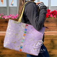 <strong>Best</strong> <strong>Selling</strong> Real Animal Print Cowhide Leather Women Tote <strong>Bags</strong> High Quality Vintage Style Large Capacity Cowgirl Shoulder Purses