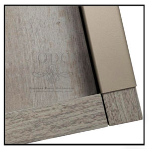 オークスクエア複合ウッドトップコーヒーテーブル木製コーヒーテーブル無地木製コーヒーテーブルデザインリビングルーム家庭用家具 - Product Image 3