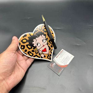 Betty Boop แผ่นต่อขนตาอะคริลิคพร้อมแม่เหล็กสำหรับแหนบแผ่นต่อขนตาโลโก้แบบกำหนดเอง - Product Image 2