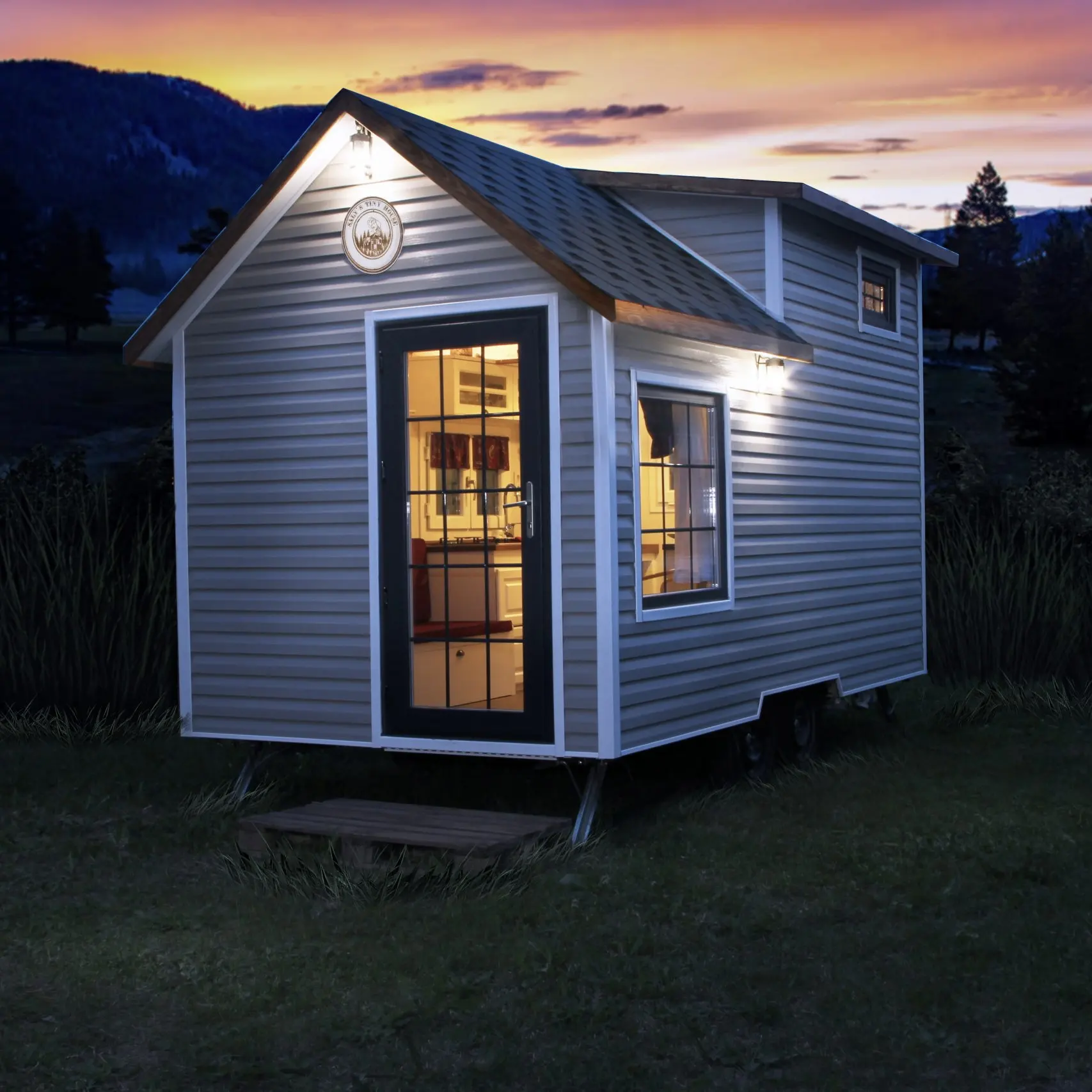 BEST SELLING TINY HOUSE UNDER 2.000 KG TOWABLE WITH SUITABLE VEHICLES 4 PEOPLE BED BEST PRODUCTION EUROPEAN CERTIFICATIONS