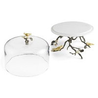 Support à gâteau pour tourtereaux avec dôme-La conception unique des tourtereaux améliore le décor de table ajoute de la beauté et de la sophistication aux gâteaux indiens