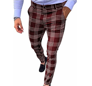Premium Quality <b>Winter</b> Pants Check <b>Men</b> Dress Pants Quick Dry <b>Trousers</b> Pants for <b>Men</b> 2024 Breathable Fashion - Product Image 6