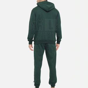 Chándal Deportivo Informal con Capucha para Invierno, Resistente al Viento y Transpirable, de Algodón, Poliéster y Forro Polar, con Logotipo Personalizado y Talla Personalizada - Product Image 3