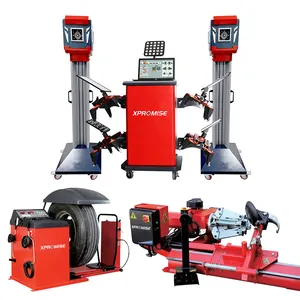 XP-A12 3D Truck wheel alignment car lift macchina per la riparazione di pneumatici attrezzatura per officina automatica piccolo sollevatore a forbice mobile