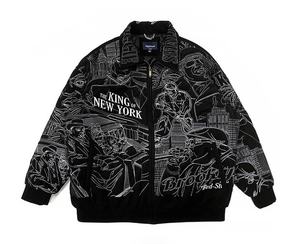 Chaquetas de satén personalizadas para hombre Chaqueta de equipo deportivo de satén de béisbol Tasa de venta total 2025 Chaqueta de satén - Product Image 4