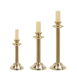 Bougeoir en métal élégant pour la décoration et les événements de longue qualité durable, vente chaude élégante - Product Image 1