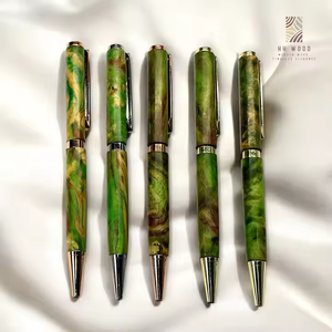 Hecho a mano en Vietnam Unique Coffee Burl Wood Bolígrafo Personalizable Tinta de 0,7mm para regalos corporativos - Product Image 4
