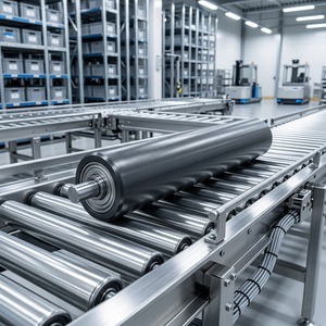 Rodillo de Tambor de Gran Diámetro EUNHYUN, Baja Fricción, Transportador de Alta Resistencia, Sistema de Logística Industrial, Tipo de Rodamiento de Bolas STKM/SUS304 - Product Image 1