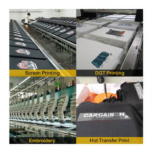 T-shirt respirant à manches courtes en tissu toile 65% coton 35% polyester confortable de haute qualité personnalisé vente en gros - Product Image 5