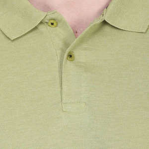 Polo de Manga Corta para Hombre con Logotipo Personalizado, de Algodón Piqué, Corte Ajustado, Color Sólido, Transpirable, para Golf, Verano - Product Image 4