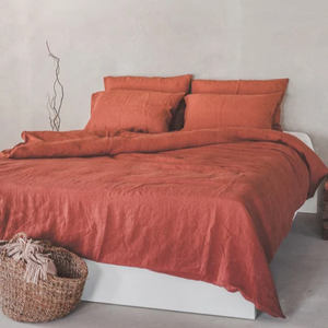 Juego de Ropa de Cama de Algodón 100% para Hotel, 250 Hilos, Funda Nórdica Blanca, Sábana Ajustable, Rayas de 3 cm - Product Image 1