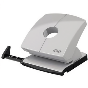 Perforadora NOVUS B 230 de 8 cm para 30 Hojas con Guía, Color Gris Claro, para Papel de 80 g/m², Duradera y Fácil de Usar - Product Image 3