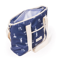 Sac isotherme de plage personnalisé, portable, imperméable, anti-fuite, 300D, sac isotherme pour aliments, pique-nique, voyage