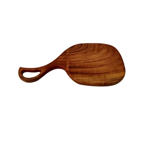 Planche à découper en bois avec poignée et vernis naturel servant planche à découper en bois de bambou légumes - Product Image 3