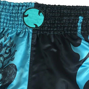Short de Kickboxing de boxe Muay Thai MMA unisexe de haute qualité Logo personnalisé Service OEM Vêtements d'arts martiaux pour hommes et femmes - Product Image 5