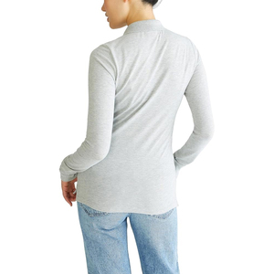 <b>Women</b> Good Quality <b>Polo</b> <b>Shirts</b> Full Sleeve <b>Women</b> Custom Turn Down Collar Casual <b>Shirts</b> Comfortable And Breathable - Product Image 4